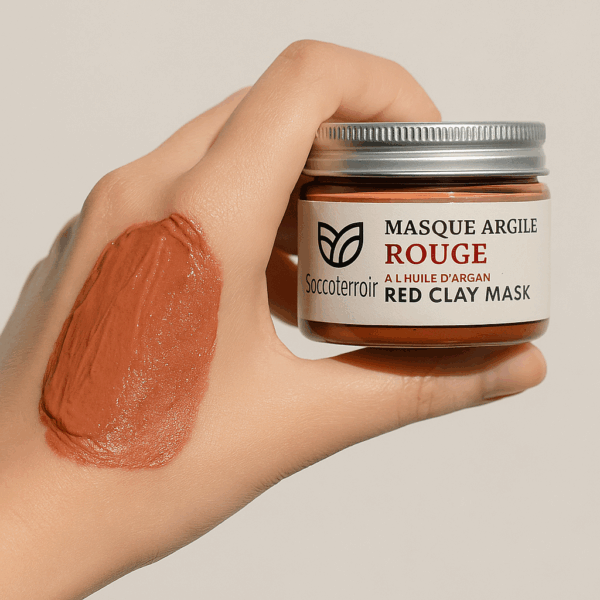 Masque à l’Argile Rouge & Huile d’Argan – 140 ml – Image 2