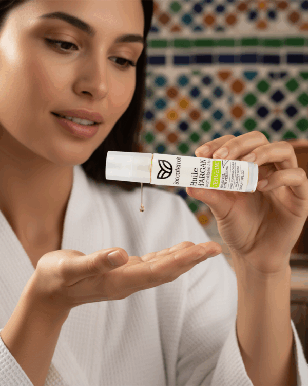 Huile d’Argan à la Verveine – 50 ml – Image 2